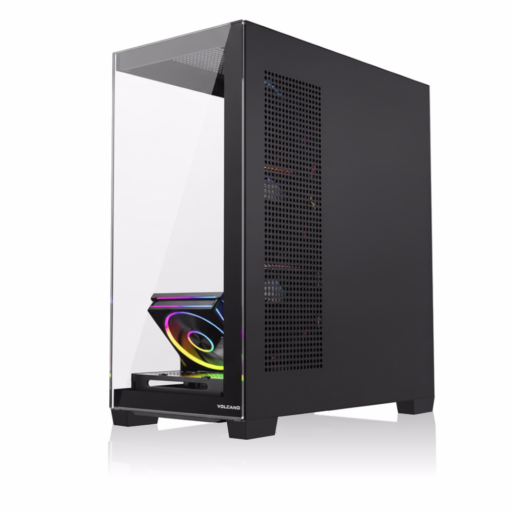 Czarny komputer ATLAS jako gotowe rozwiązanie do domu