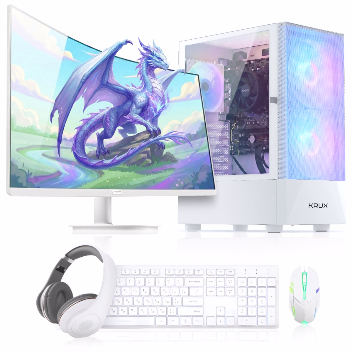 Zestaw komputerowy NOVA gotowy do użycia od razu po podłączeniu