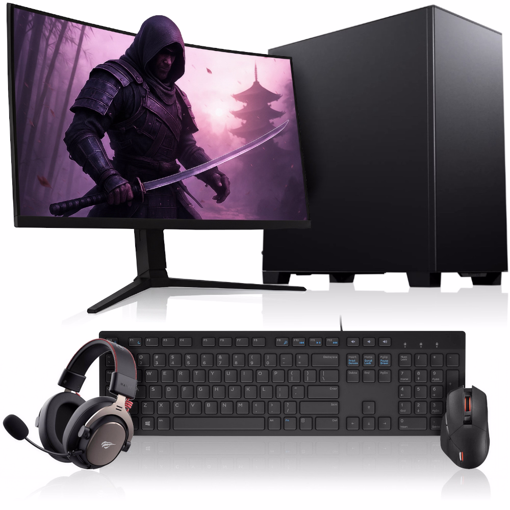 Kompletny zestaw komputerowy SILENT gotowy do użycia