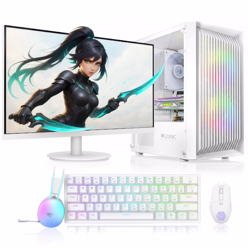 Zestaw Komputer Gamingowy POLAR X5 / RYZEN 5 7500F / GeForce RTX 5060 Ti / 32GB