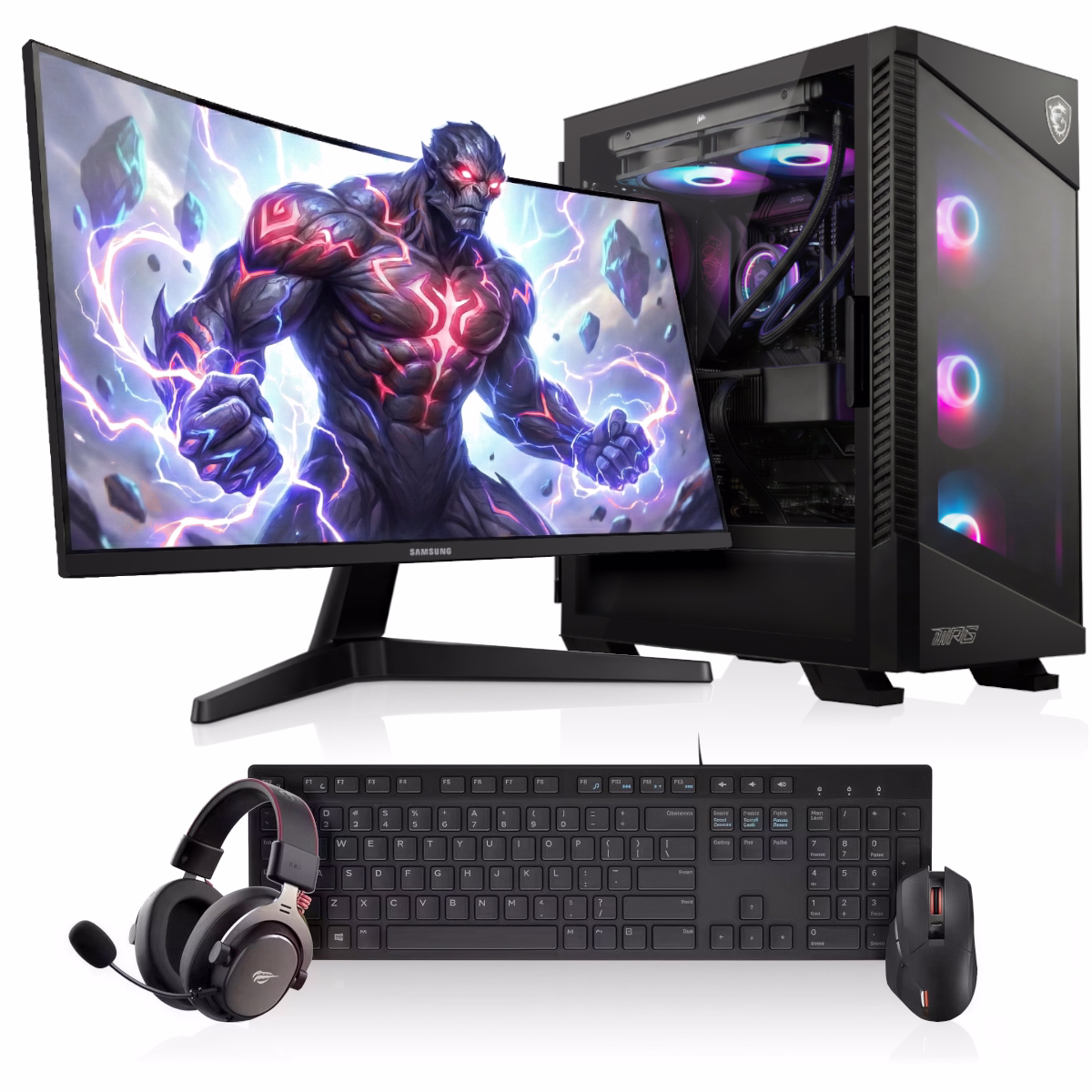 Zestaw komputerowy RAZE z procesorem AMD Ryzen gotowy do grania